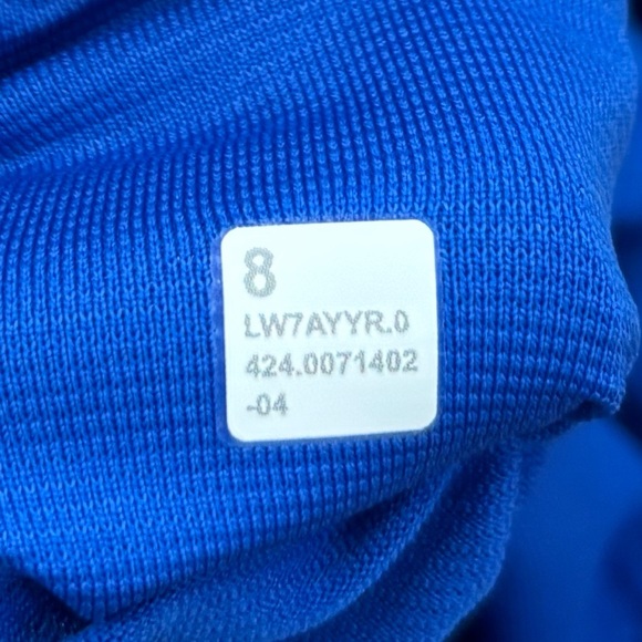 NWT Lululemon Hotty Hot High Rise Shorts 2.5" In Cerulean Blue Size 8 - Picture 6 of 6